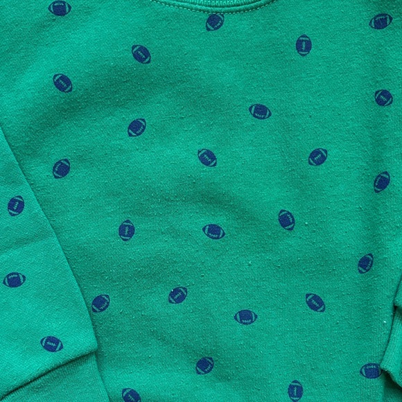 3T Matching Set with Football Pattern - Picture 2 of 3